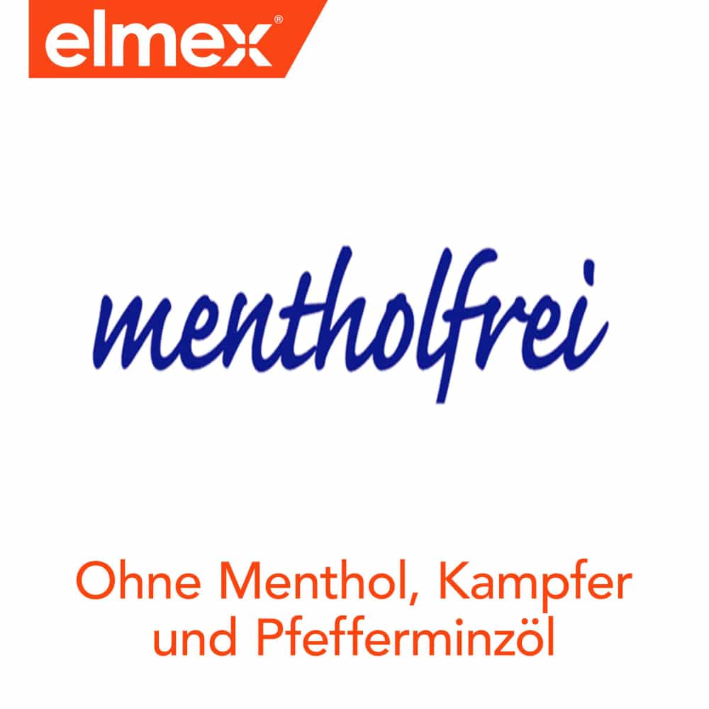 elmex KARIESSCHUTZ mentholfrei Zahnpasta ohne ätherische Öle 75 ml Zahnpasta