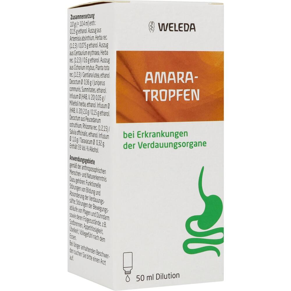 WELEDA AMARA-TROPFEN 50 ml Dilution