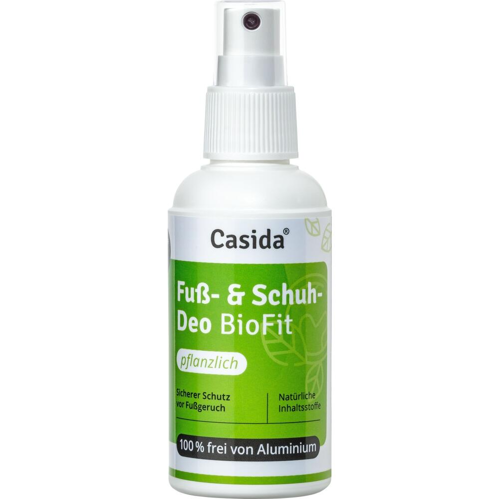 Casida FUSS- UND SCHUH Deo BioFit pflanzlich Spray 100 ml Spray