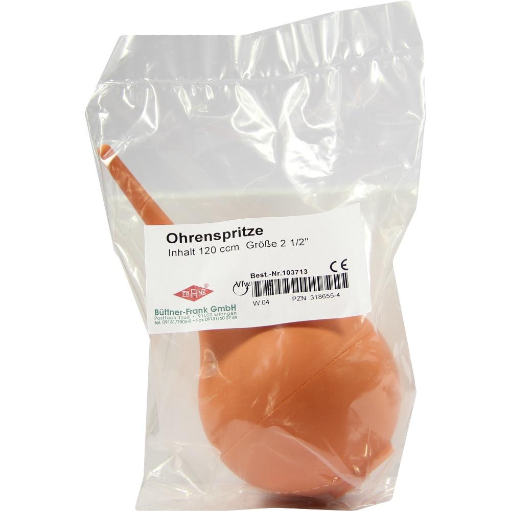 OHRENSPRITZE 120 g 2 1/2 1 St Spritzen