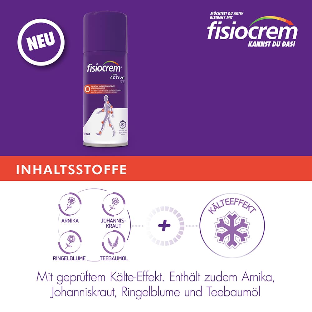 fisiocrem SPRAY ACTIVE ICE 150 ml Spray