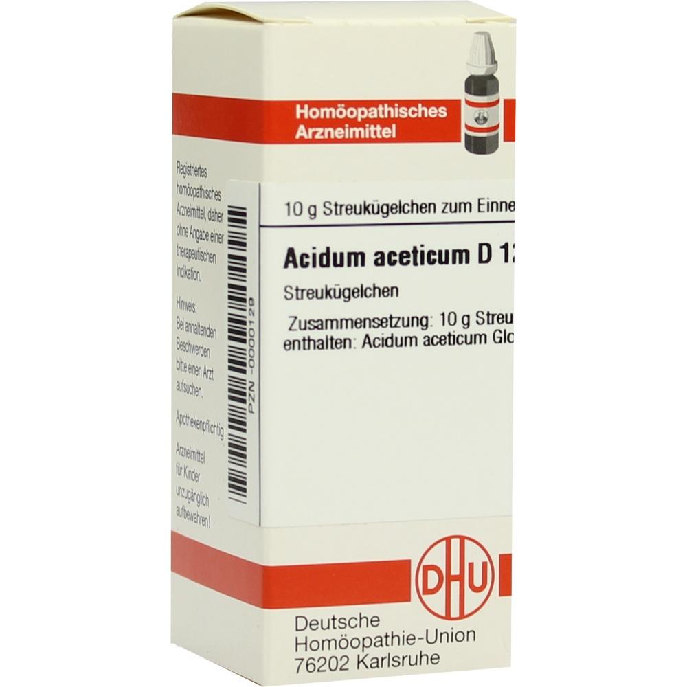 ACIDUM ACETICUM D 12 Globuli 10 g Globuli