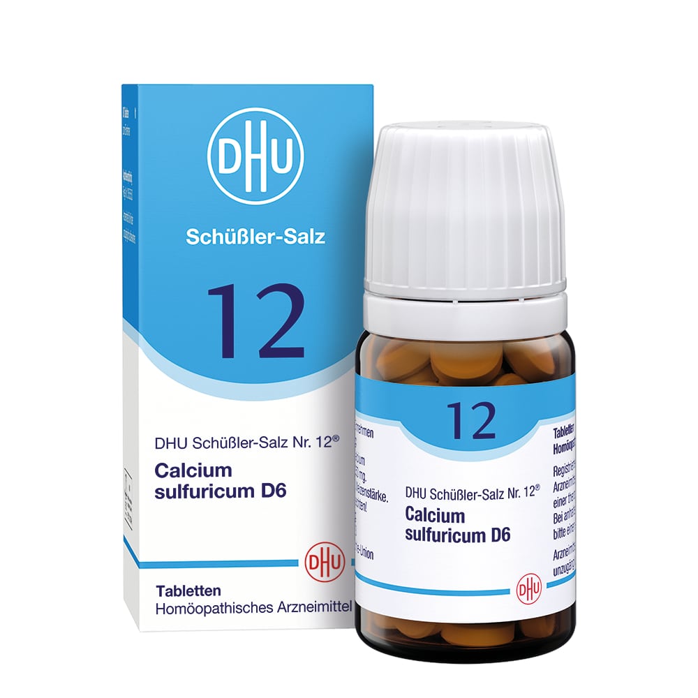 DHU Schüßler-Salz Nr. 12 Calcium sulfuricum D6 80 St Tabletten