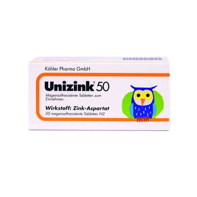 Unizink 50 50 St Tabletten magensaftresistent