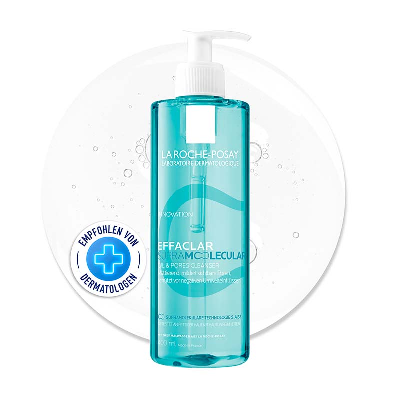 LA ROCHE-POSAY EFFACLAR SUPRAMOLECULAR OIL & PORES CLEANSER 400 ml Gel