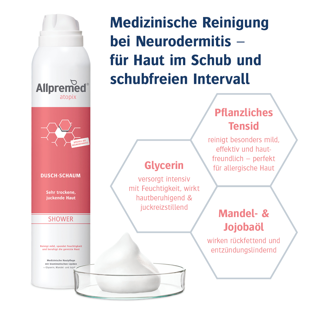 Allpremed atopix DUSCH-SCHAUM 200 ml Schaum