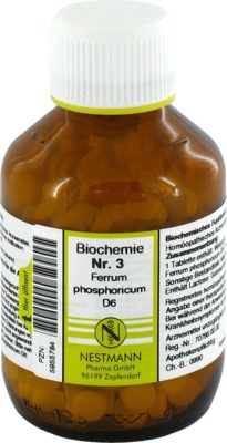 BIOCHEMIE 3 Ferrum phosphoricum D 6 Tabletten 400 St Tabletten
