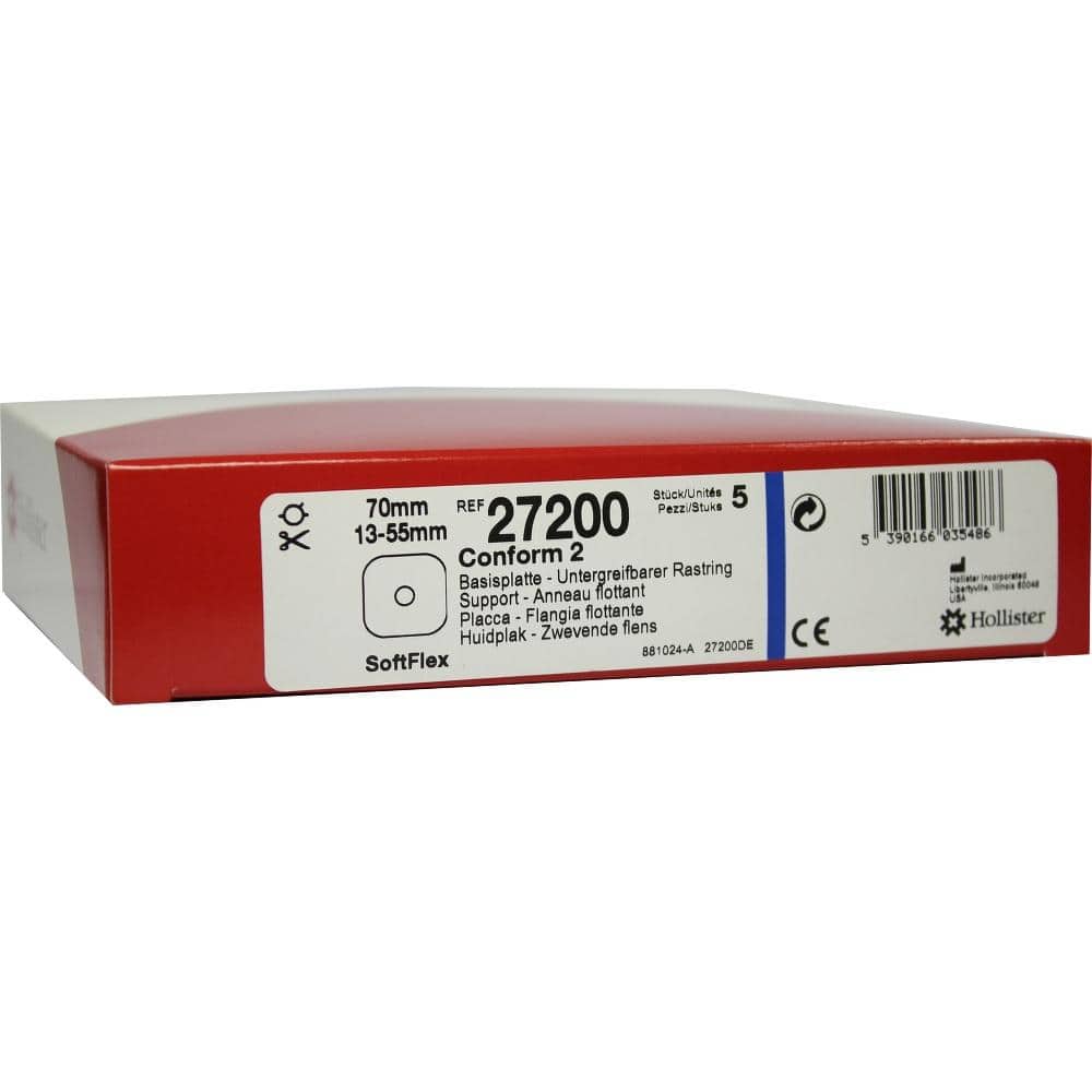 CONFORM 2 Basisp.SoftFlex RR70 13-55mm 27200 5 St Basisplatte