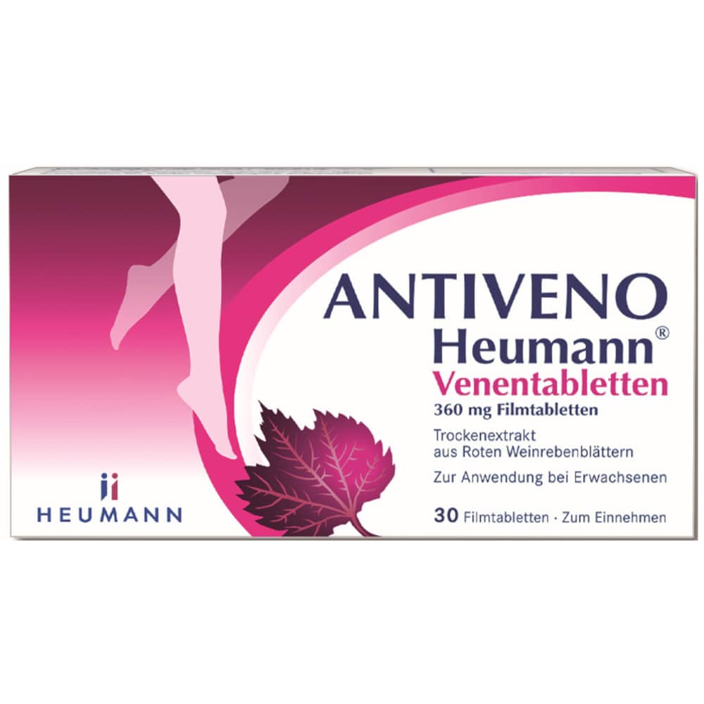 ANTIVENO Heumann Venen 30 St Filmtabletten