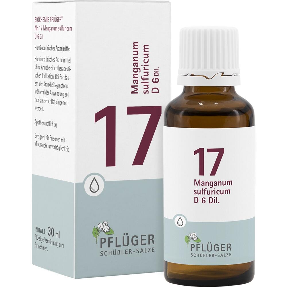 Schüßler-Salz Nr. 17 Manganum sulfuricum D6 30 ml Tropfen
