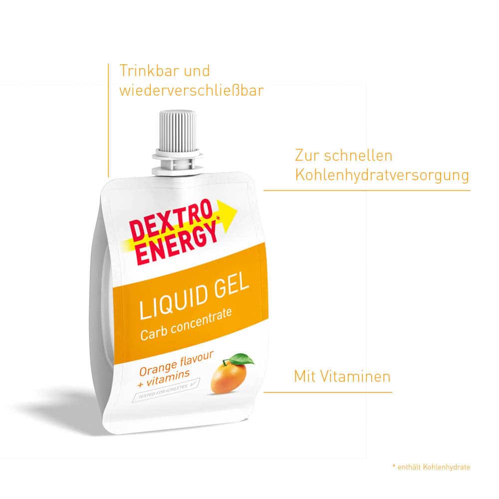 DEXTRO ENERGY Liquid Gel Orange 60 ml Gel