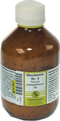 BIOCHEMIE 3 Ferrum phosphoricum D 6 Tabletten 1000 St Tabletten