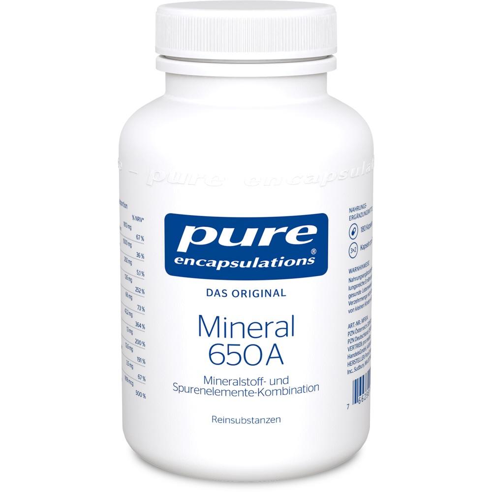 pure encapsulations Mineral 650A  180 St Kapseln