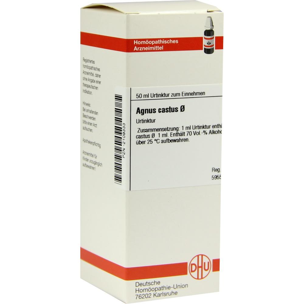 AGNUS CASTUS Urtinktur D 1 50 ml Dilution