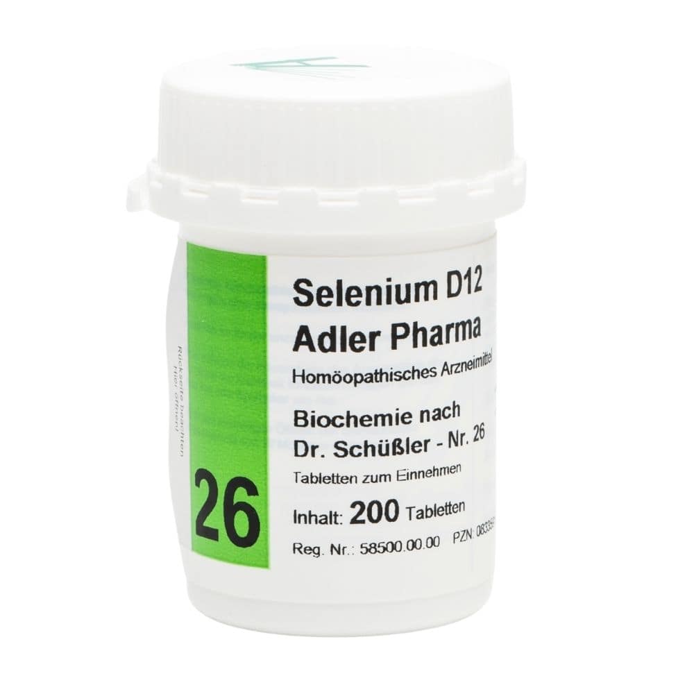 Selenium D12 Adler Pharma Biochemie Nr.26, Tablette 200 St Tabletten