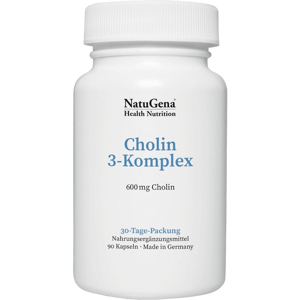 NatuGena Cholin 3-Komplex 90 St Kapseln