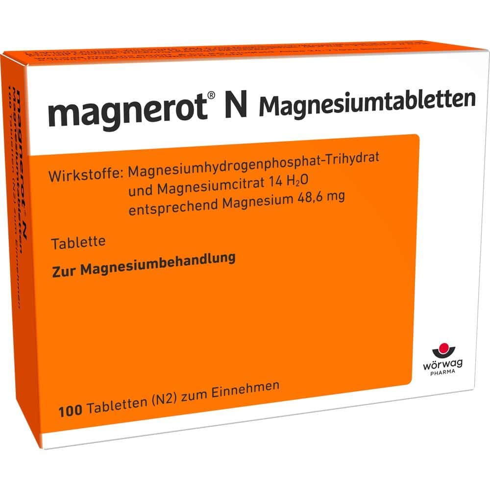 magnerot N Magnesiumtabletten 100 St Tabletten