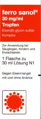 Ferro sanol 30mg/ml 30 ml Tropfen zum Einnehmen