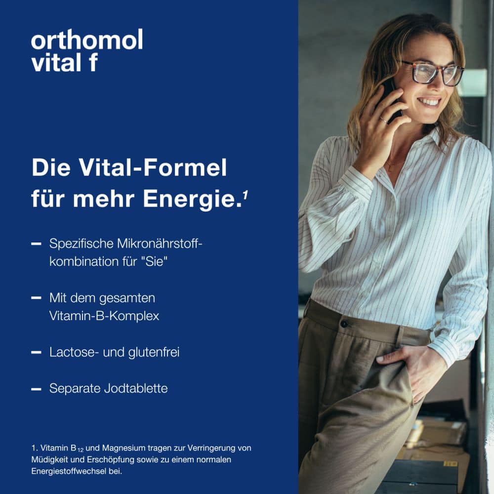 Orthomol vital f 30 Tagesportionen