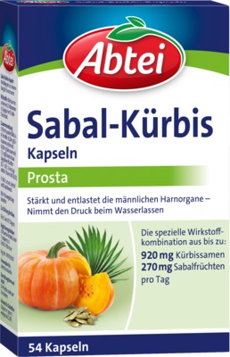 Abtei Sabal-Kürbis 54 St Kapseln
