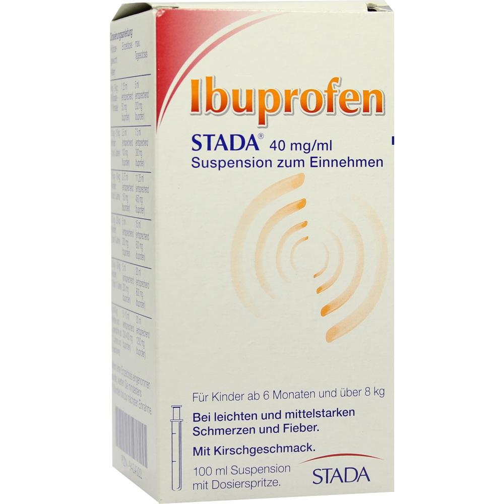 Ibuprofen STADA 40mg/ml Suspension zum Einnehmen 100 ml Suspension zum Einnehmen