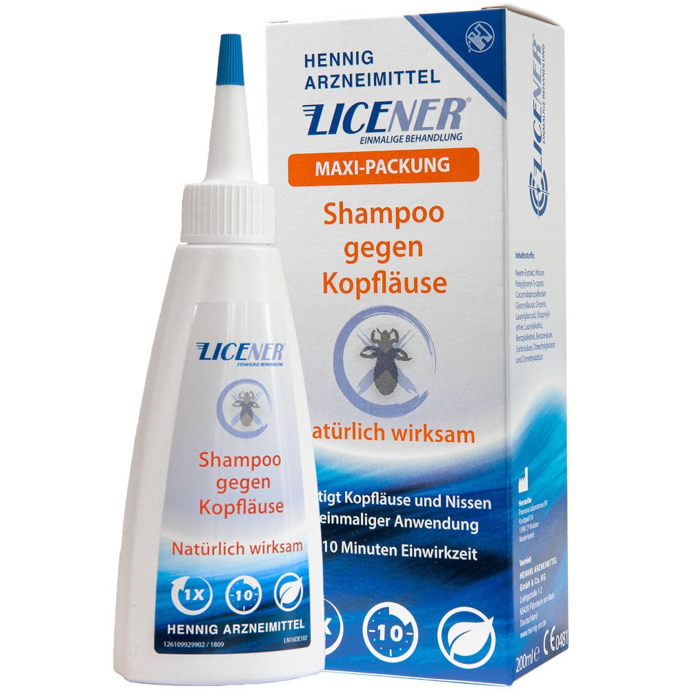 Licener Gegen Kopfläuse Shampoo Maxi-Packung 200 ml Shampoo