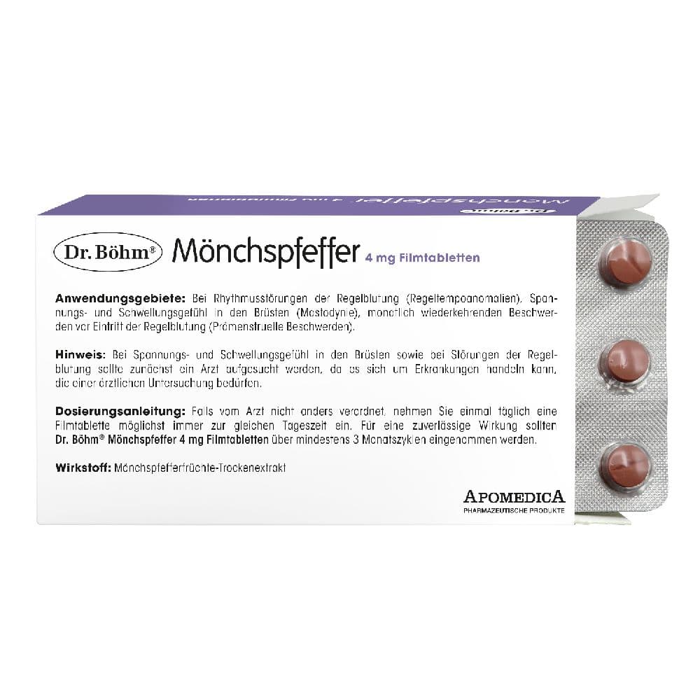 Dr. Böhm Mönchspfeffer 4 mg 60 St Filmtabletten