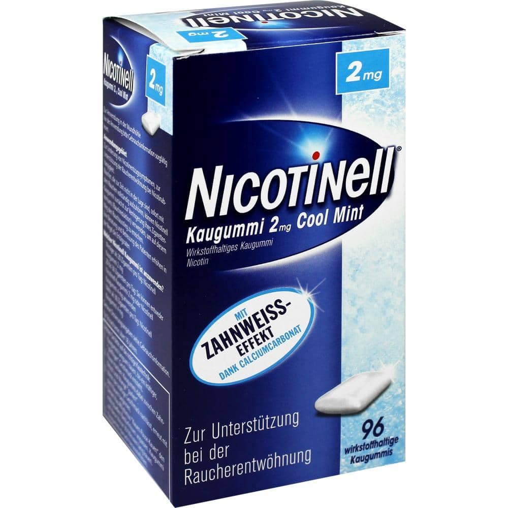 NICOTINELL 2mg Cool Mint 96 St Kaugummi