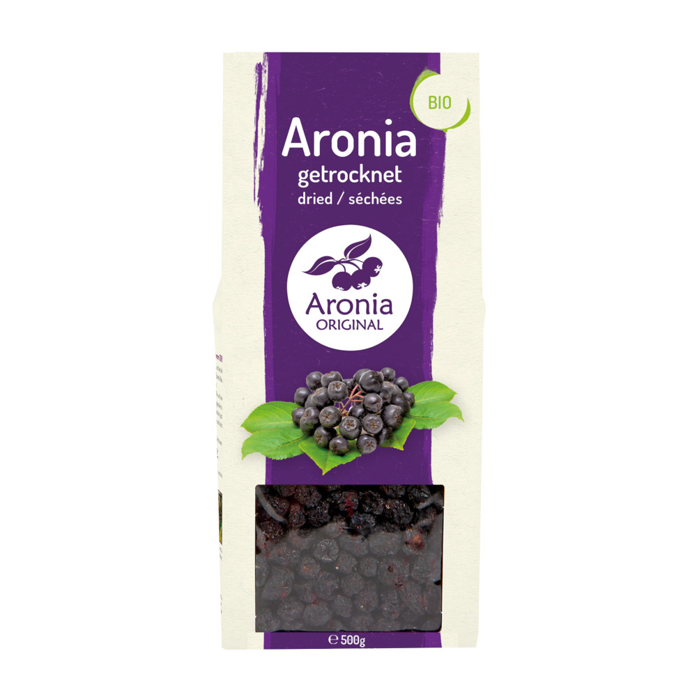 Aronia ORIGINAL getrocknet bio 500 g