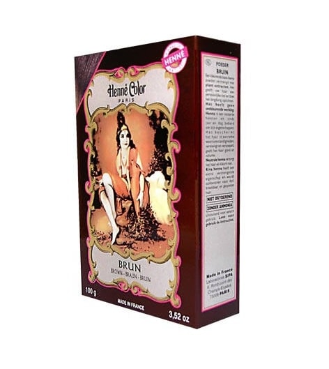 HENNA Color Pulver braun BRUN 100 g Pulver