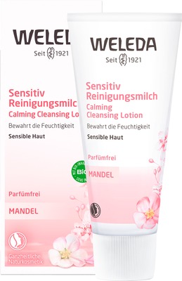 Weleda Sensitiv Reinigungsmilch Mandel 75 ml Milch