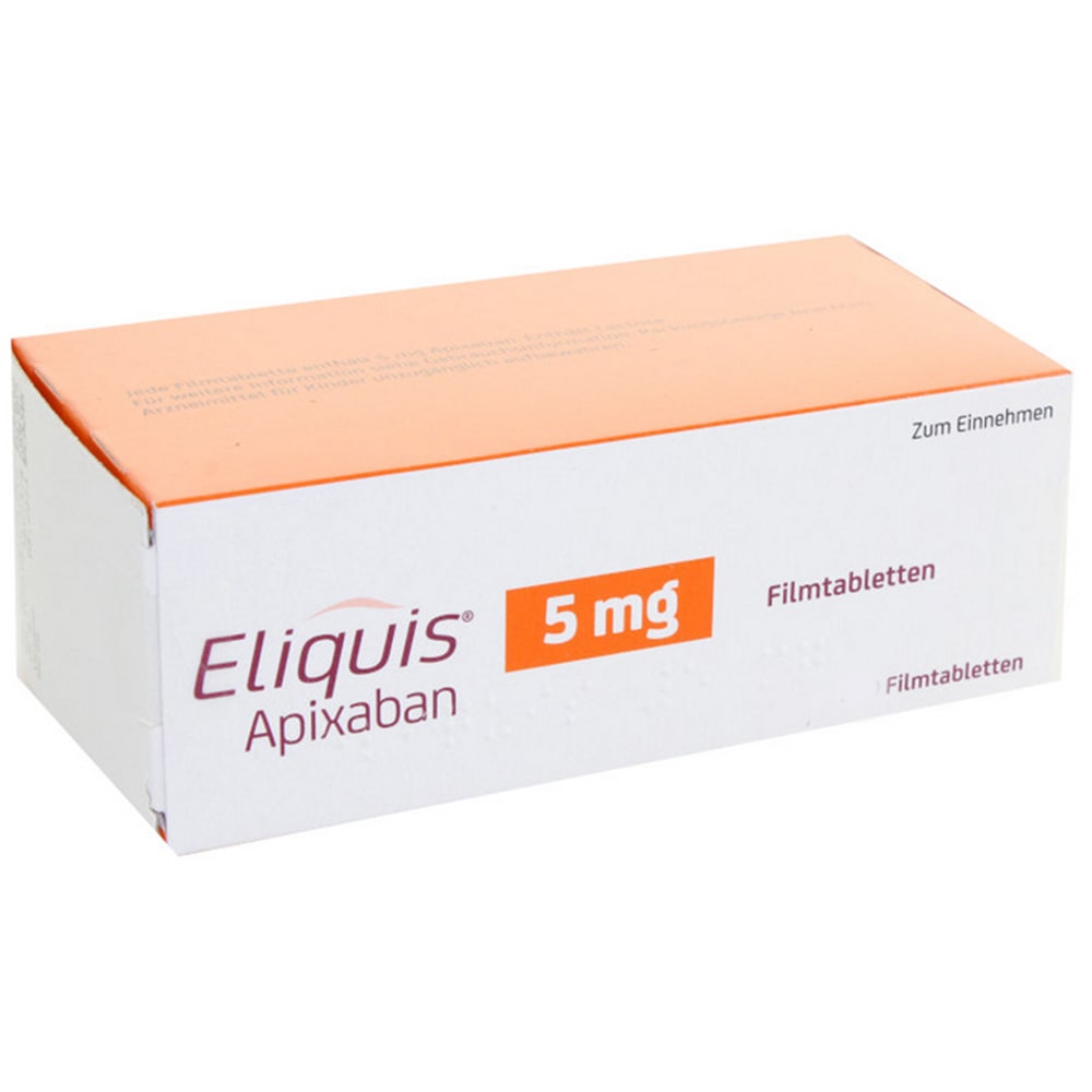 Eliquis 5mg 60 St Filmtabletten