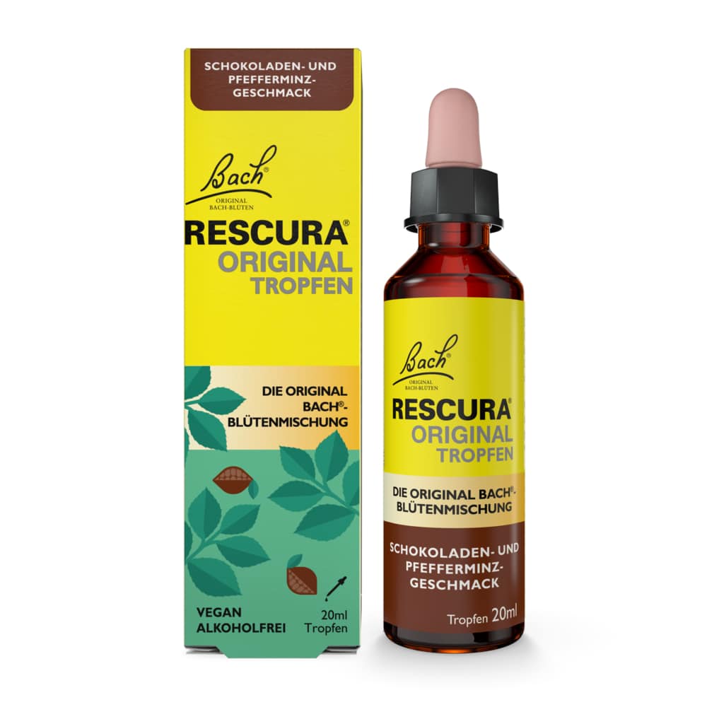 Bach RESCURA ORIGINAL SCHOKO-MINZE 20 ml Tropfen