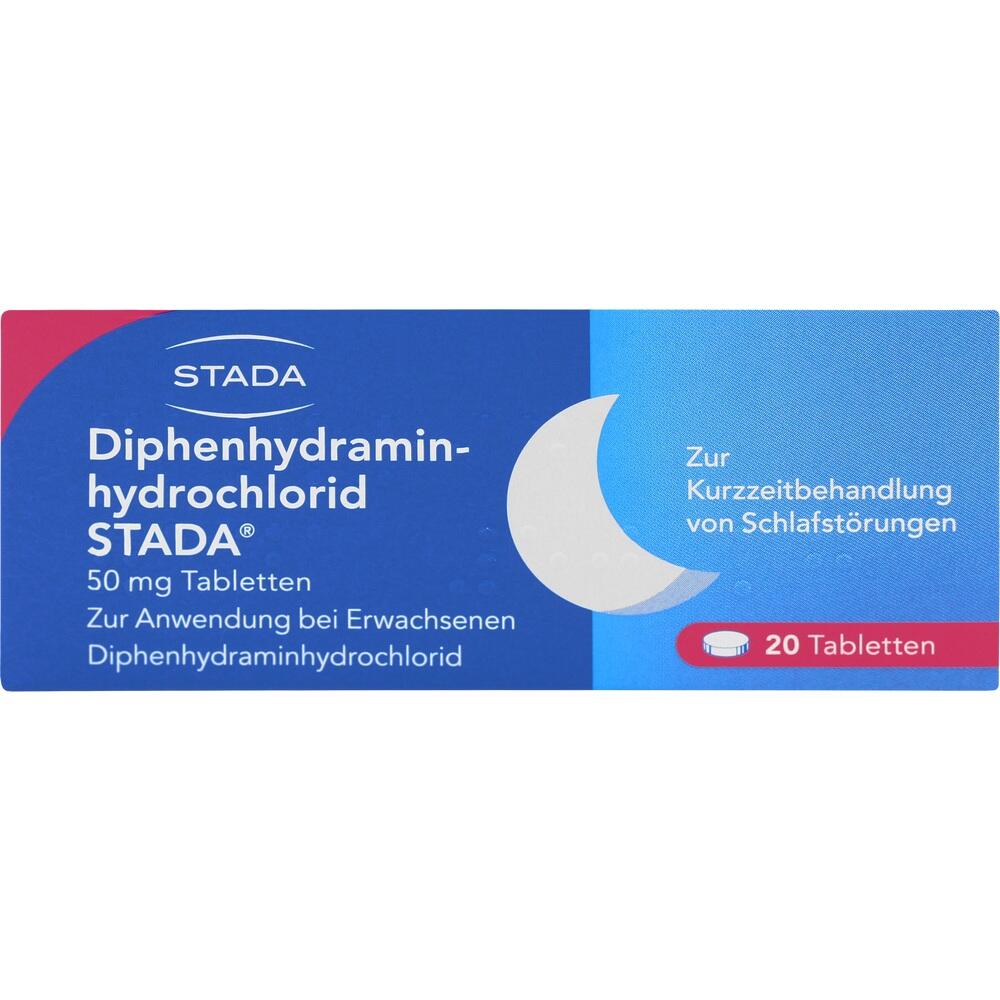 Diphenhydraminhydrochlorid STADA 20 St Tabletten