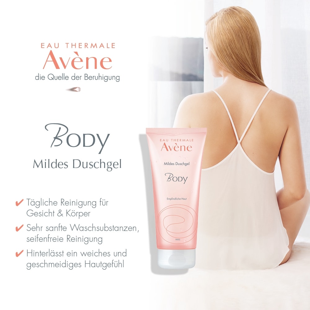 Avène BODY Mildes Duschgel 200 ml Duschgel