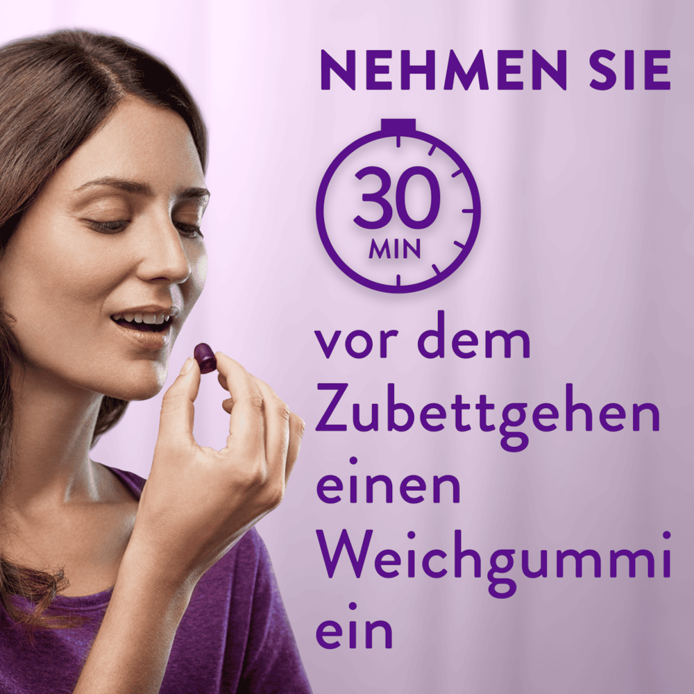 WICK ZzzQuil GUTE NACHT Melatonin Waldfruchtgeschmack 60 St