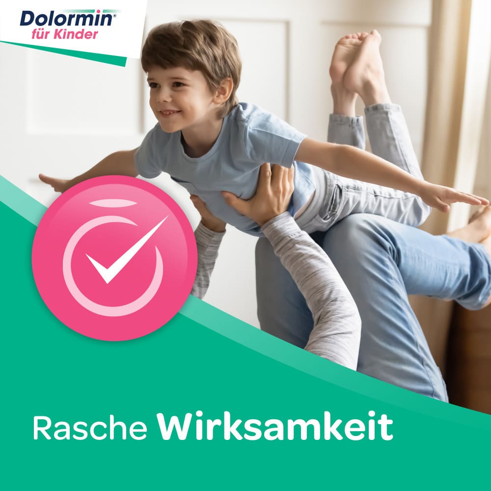 Dolormin Ibuprofensaft, 40 mg/ml für Kinder bei Schmerzen & Fieber