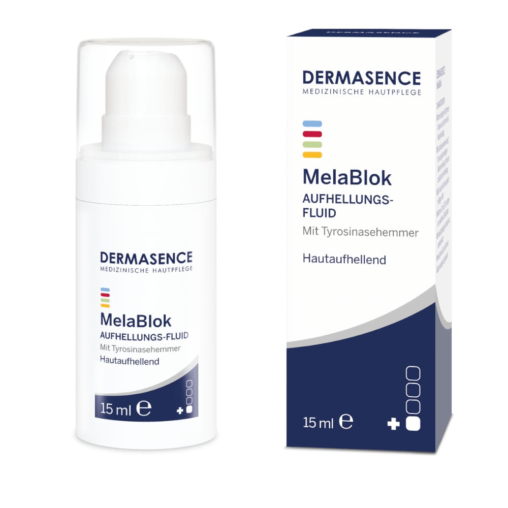 DERMASENCE MelaBlok AUFHELLUNGS-FLUID 15 ml Emulsion