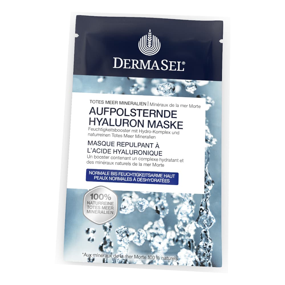 DERMASEL Maske Hyaluron 12 ml Gesichtsmaske