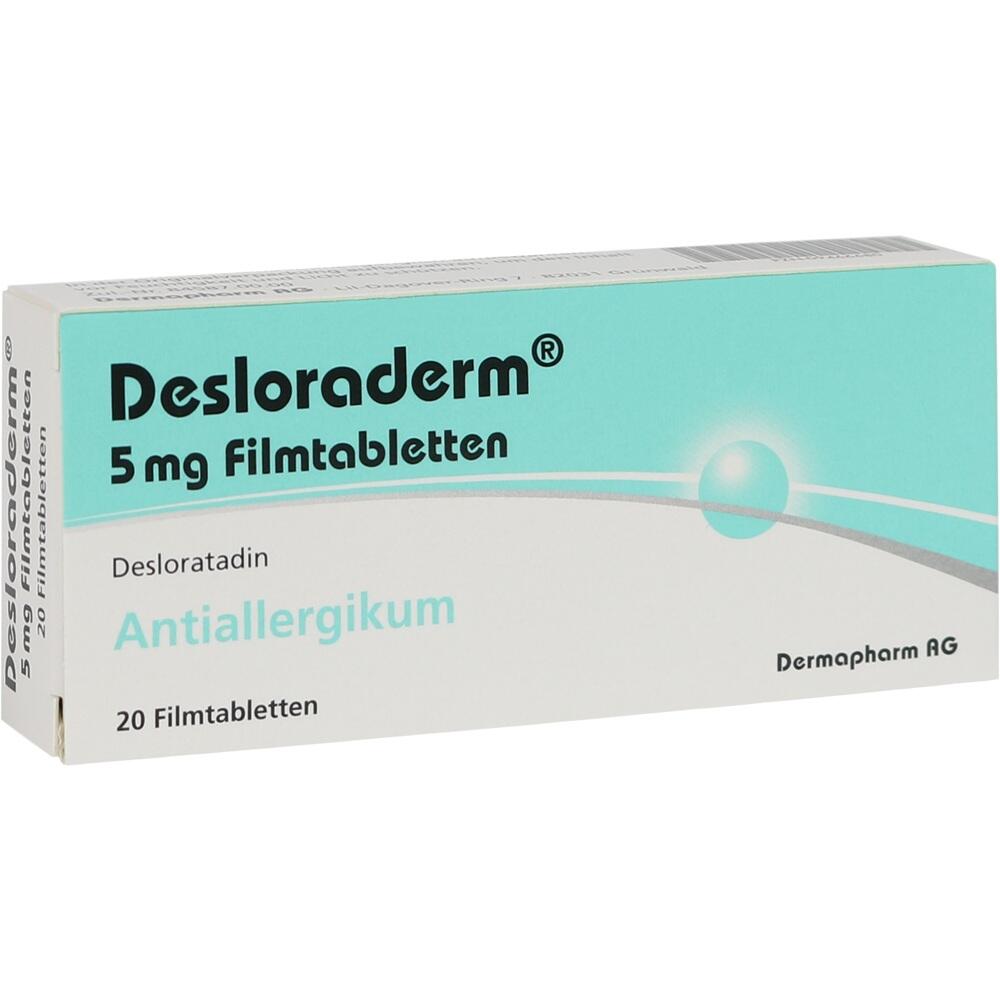 Desloraderm 5mg 20 St Filmtabletten