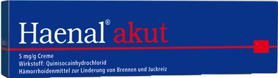 Haenal akut 50 g Creme