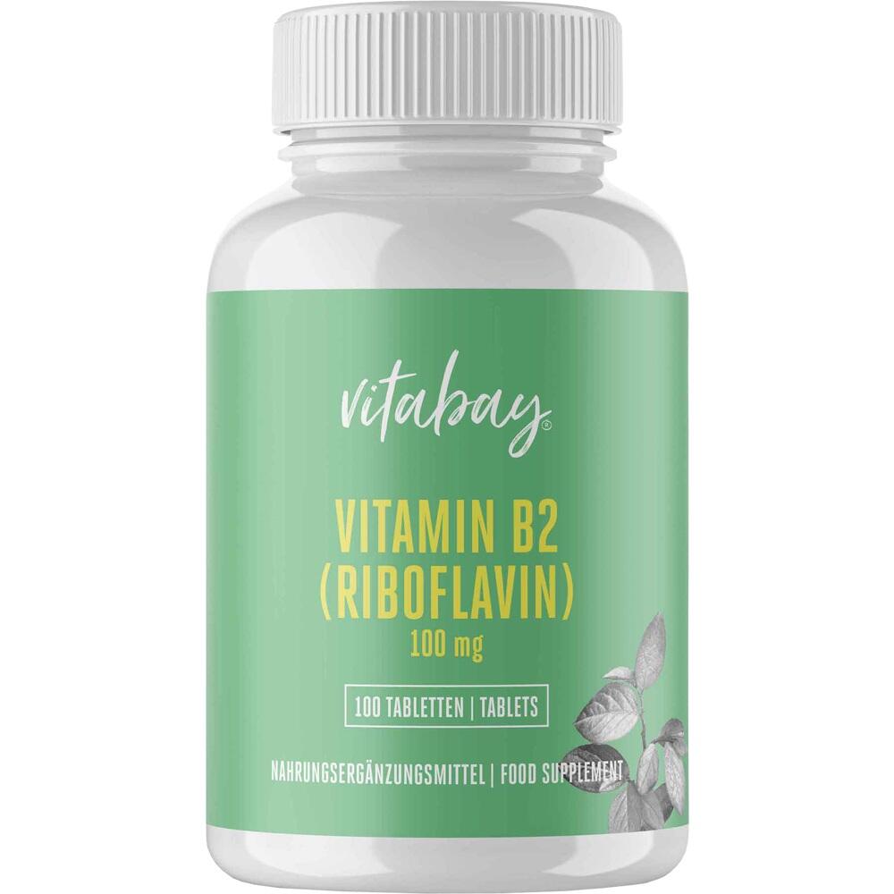 Vitabay VITAMIN B2 (RIBOFLAVIN) 100 mg 100 St Tabletten