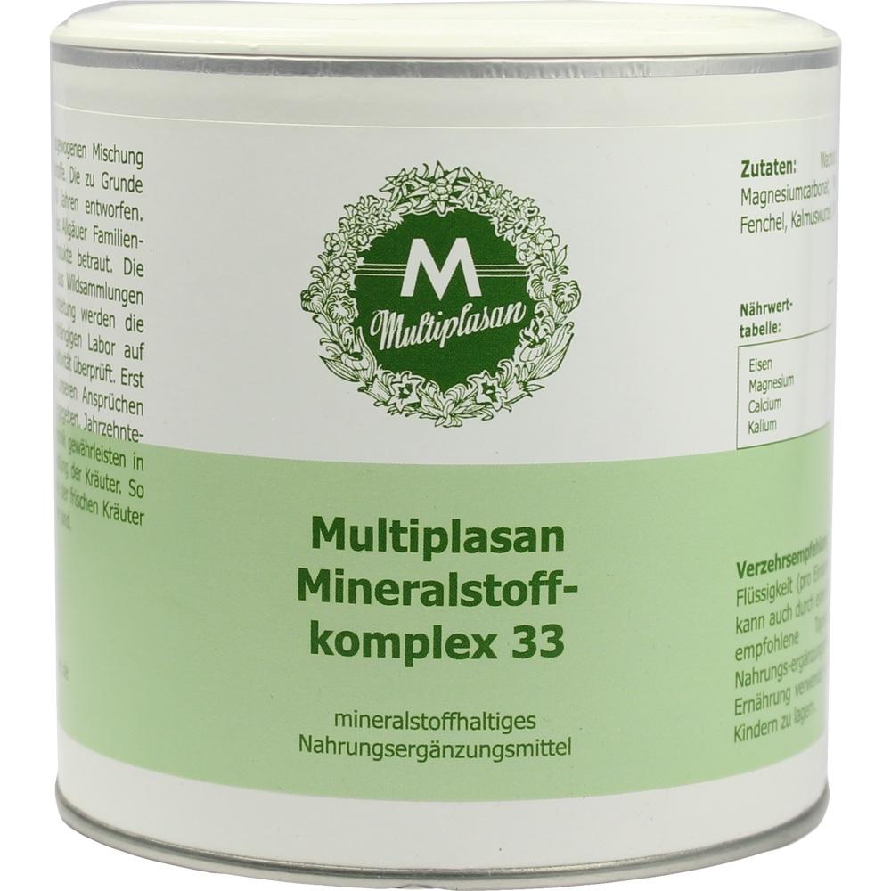 MULTIPLASAN Mineralstoffkomplex 33 Pulver 300 g Pulver
