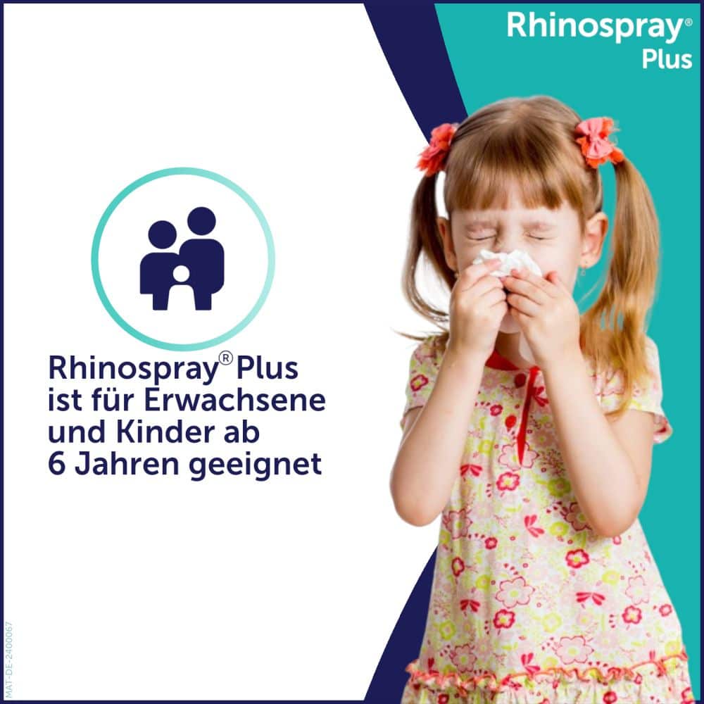 Rhinospray Plus Nasenspray bei Schnupfen 10 ml Dosierspray