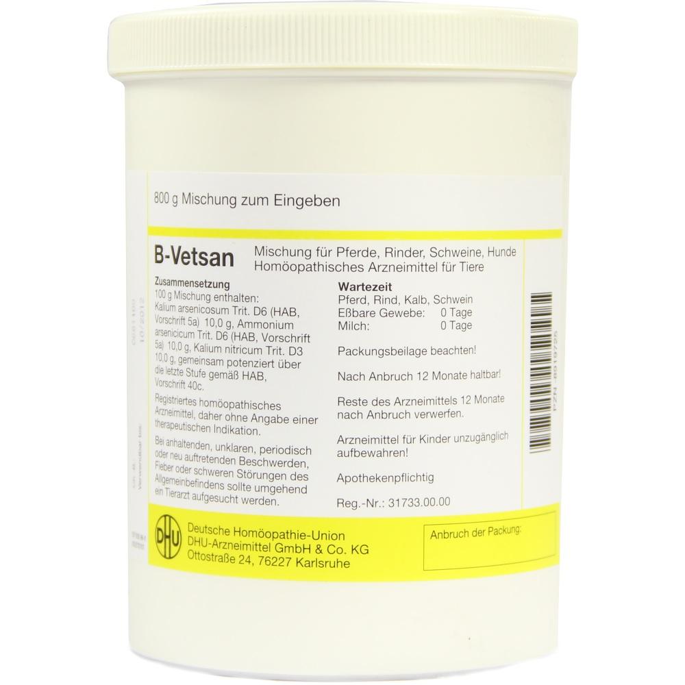 B-Vetsan Pulver Mischung veterinär 800 g Pulver