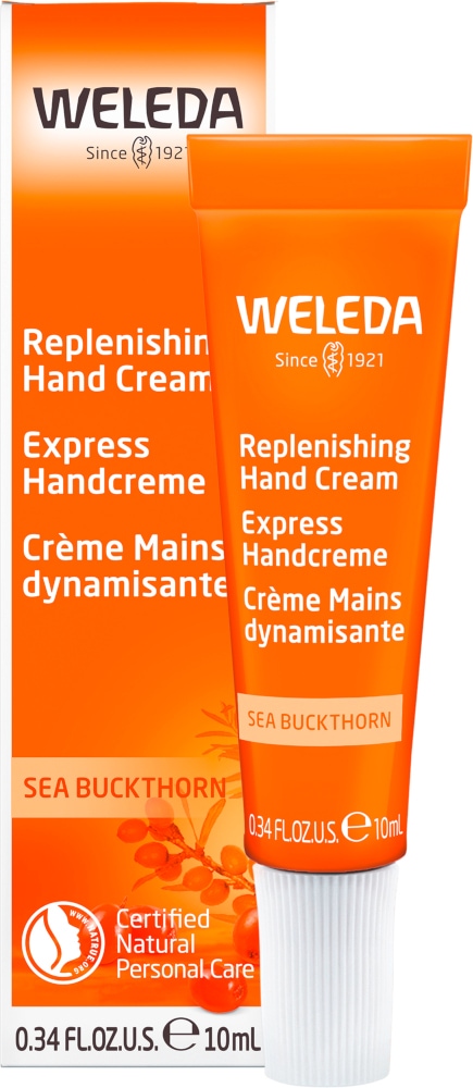 Weleda Express Handcreme Sanddorn 10 ml Creme