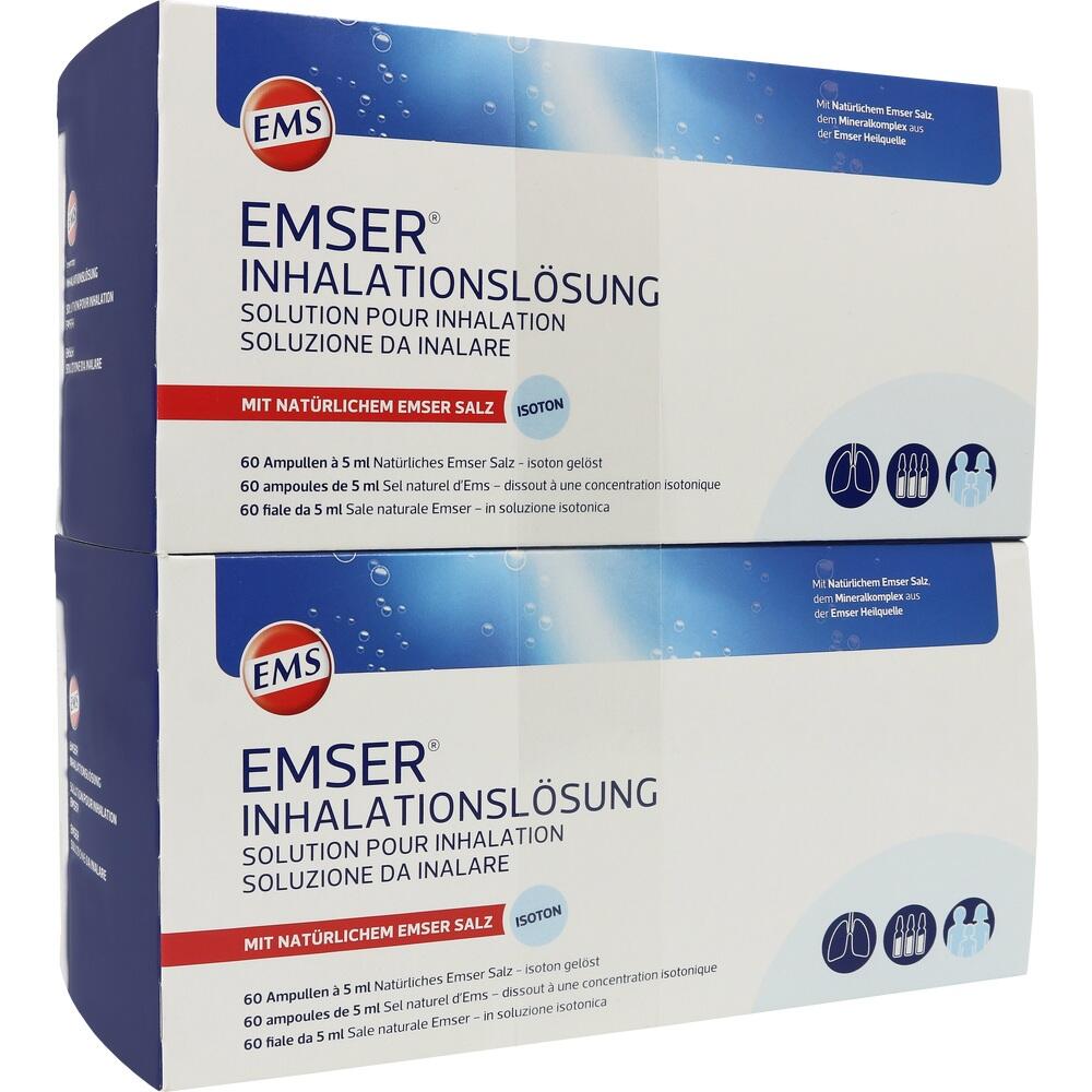 EMSER INHALATIONSLÖSUNG 2X60 St Inhalationslösung