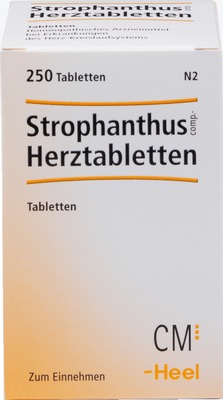 Strophanthus Comp. Herztabletten 250 St Tabletten