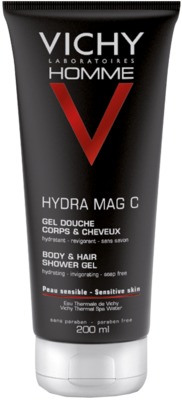 VICHY HOMME Hydra Mag C Duschgel  200 ml Gel