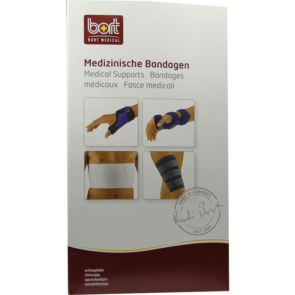 BORT Rippengürtel Herren x-large weiß 1 St
